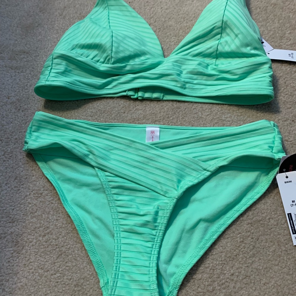 Mint Green Bikini Set